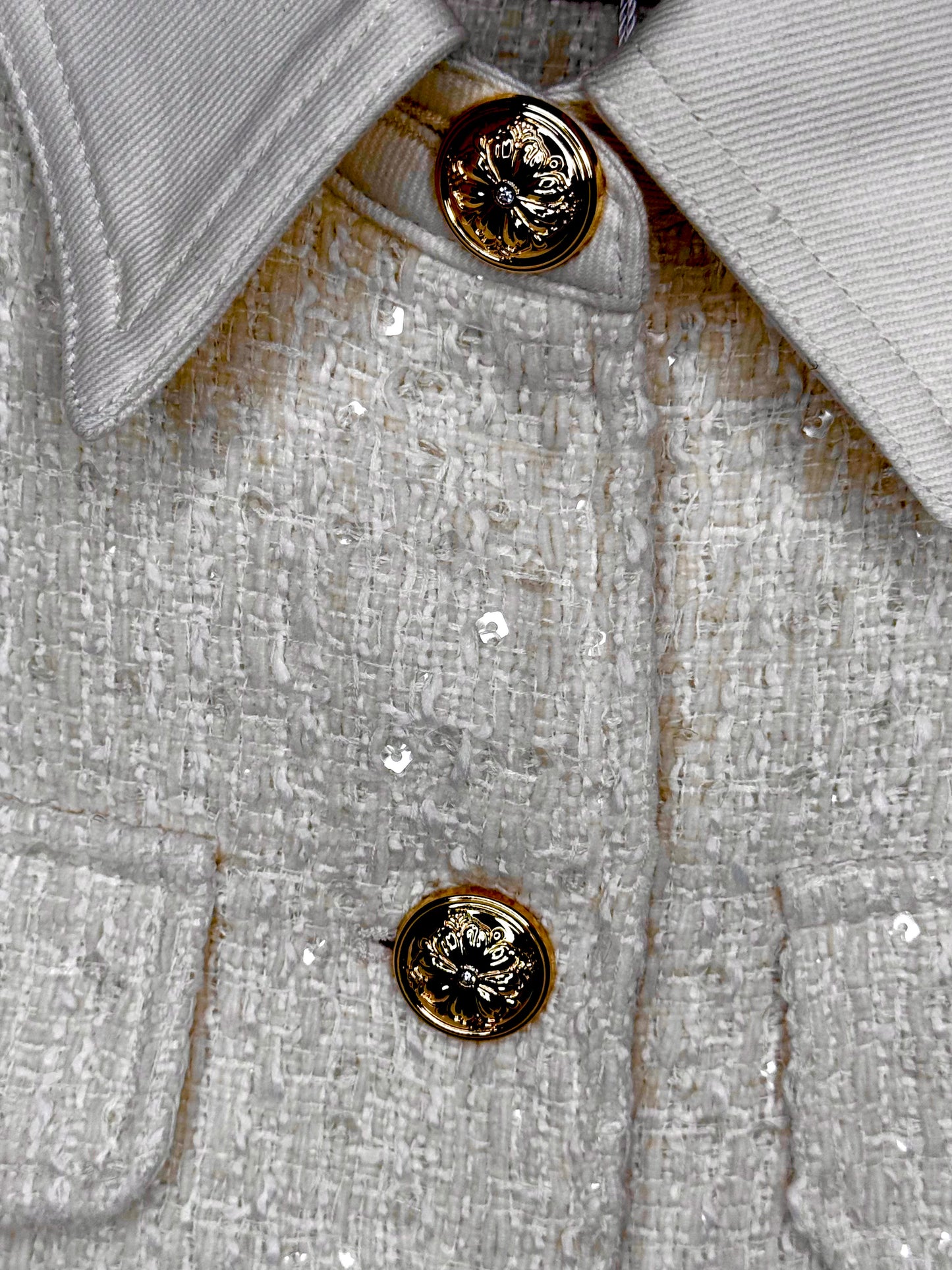 The Elise Jacket in Ecru