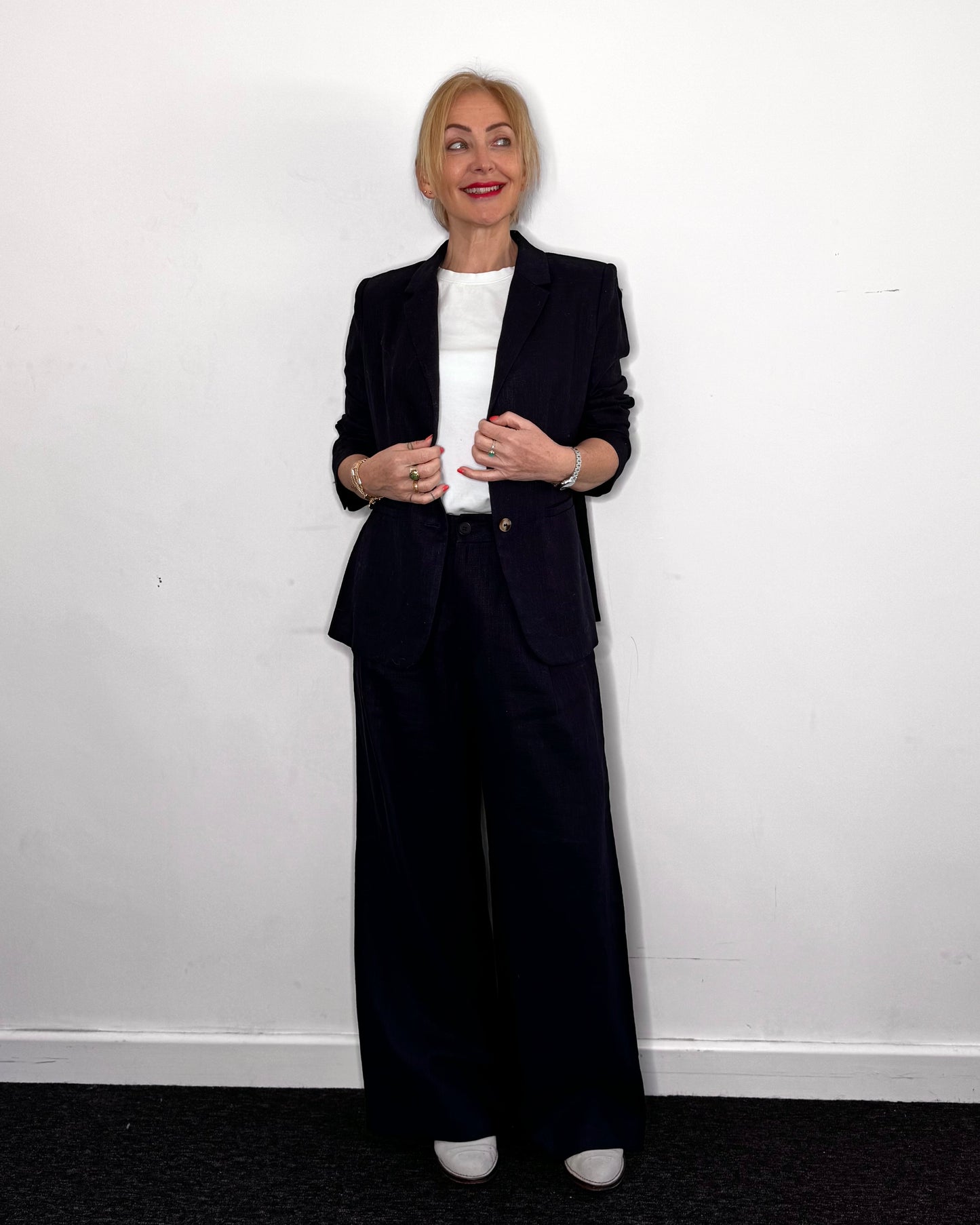 The Jasmine Trousers in Navy
