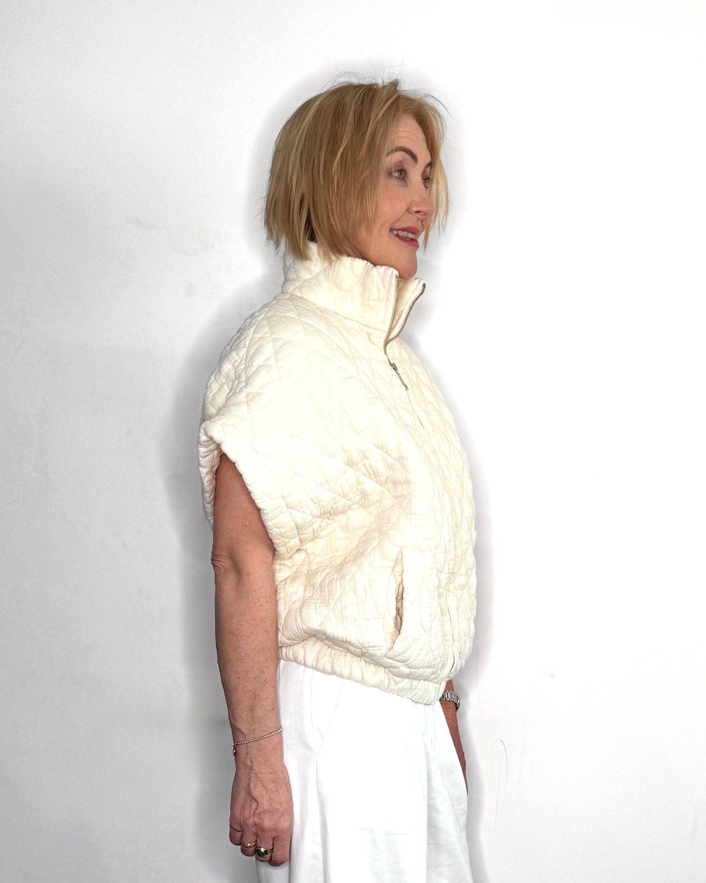 The Charlston Jacket in Buttermilk