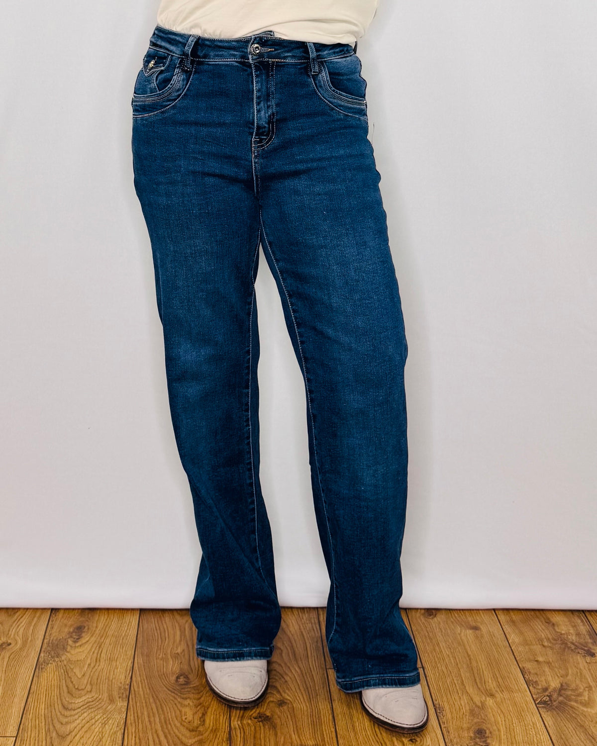The Rimini Jean in Blue Denim