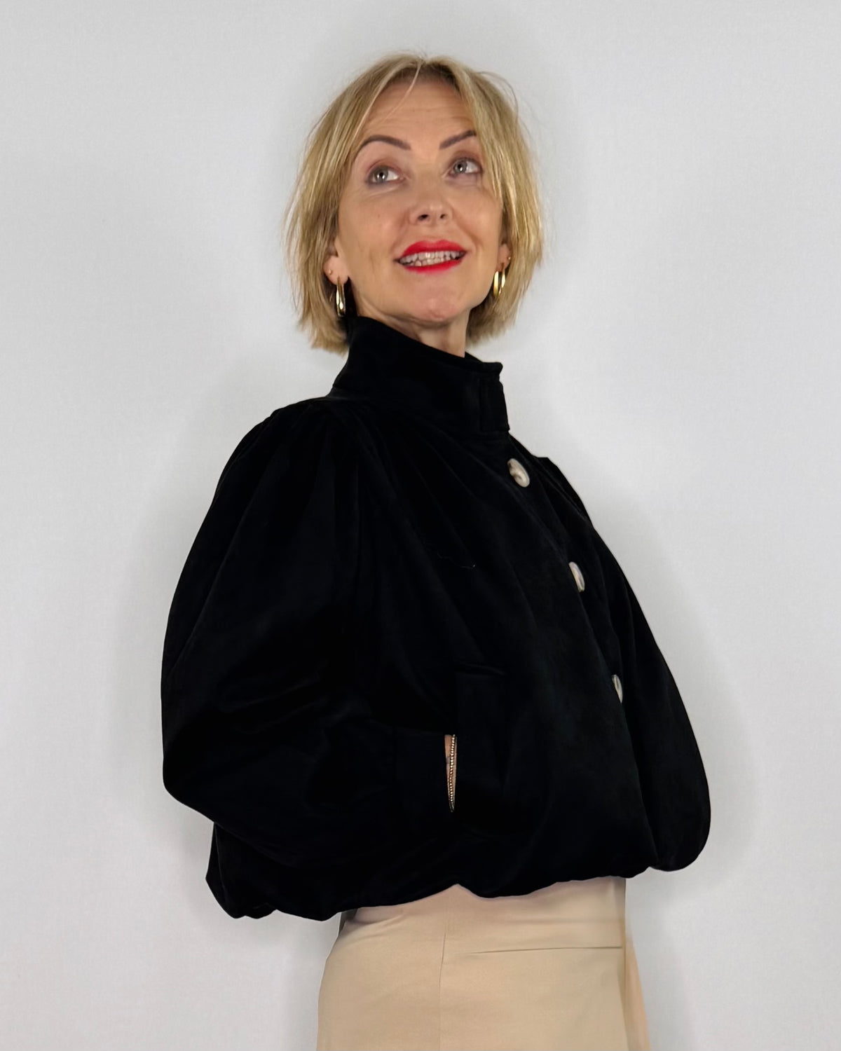 The Alma Jacket in Black