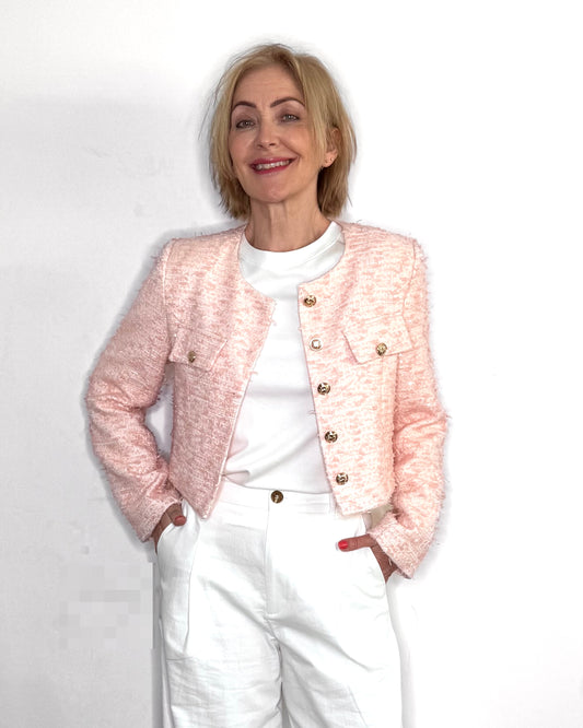 The Jenni Jacket in Pink