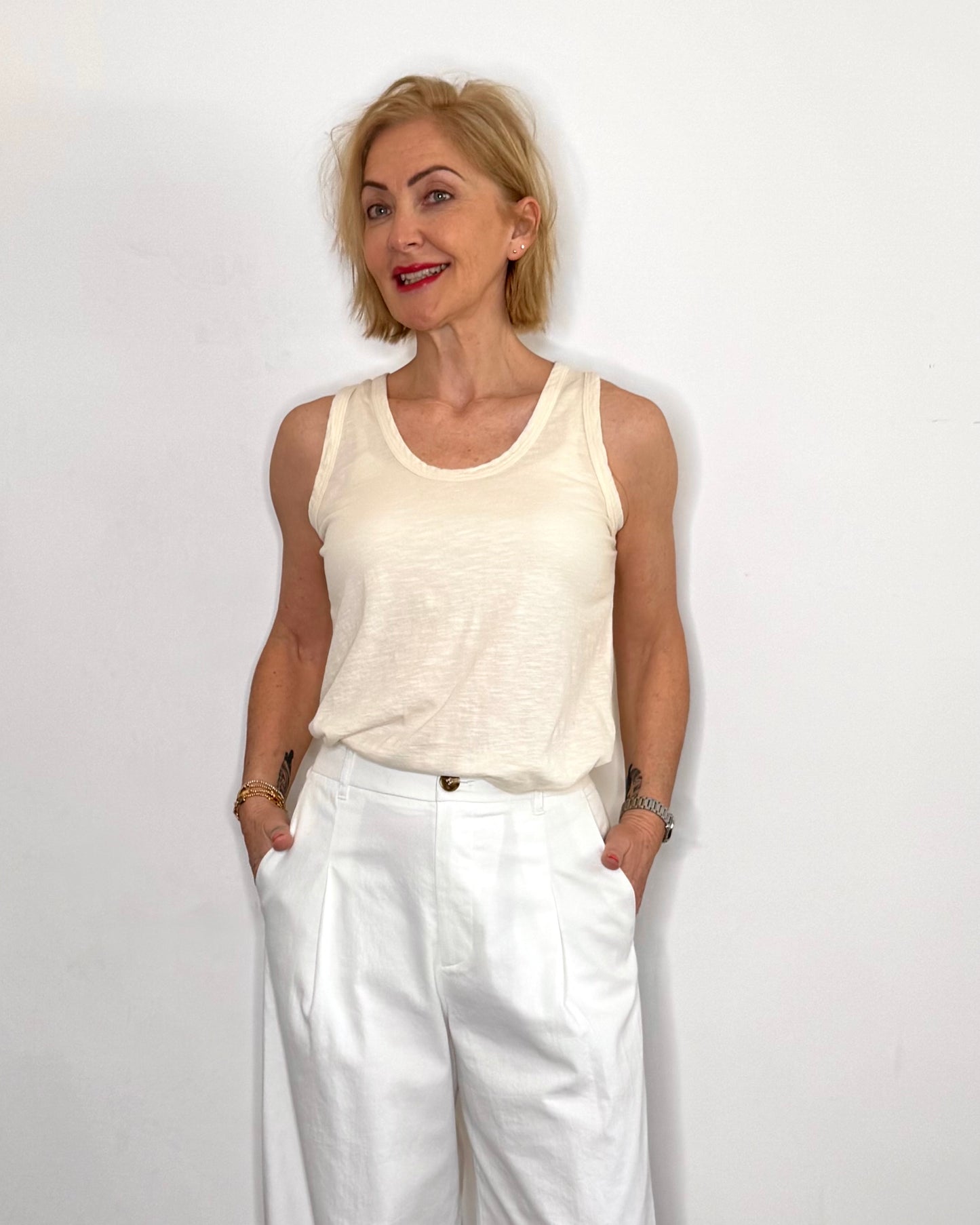 The Moxy Vest in Oat