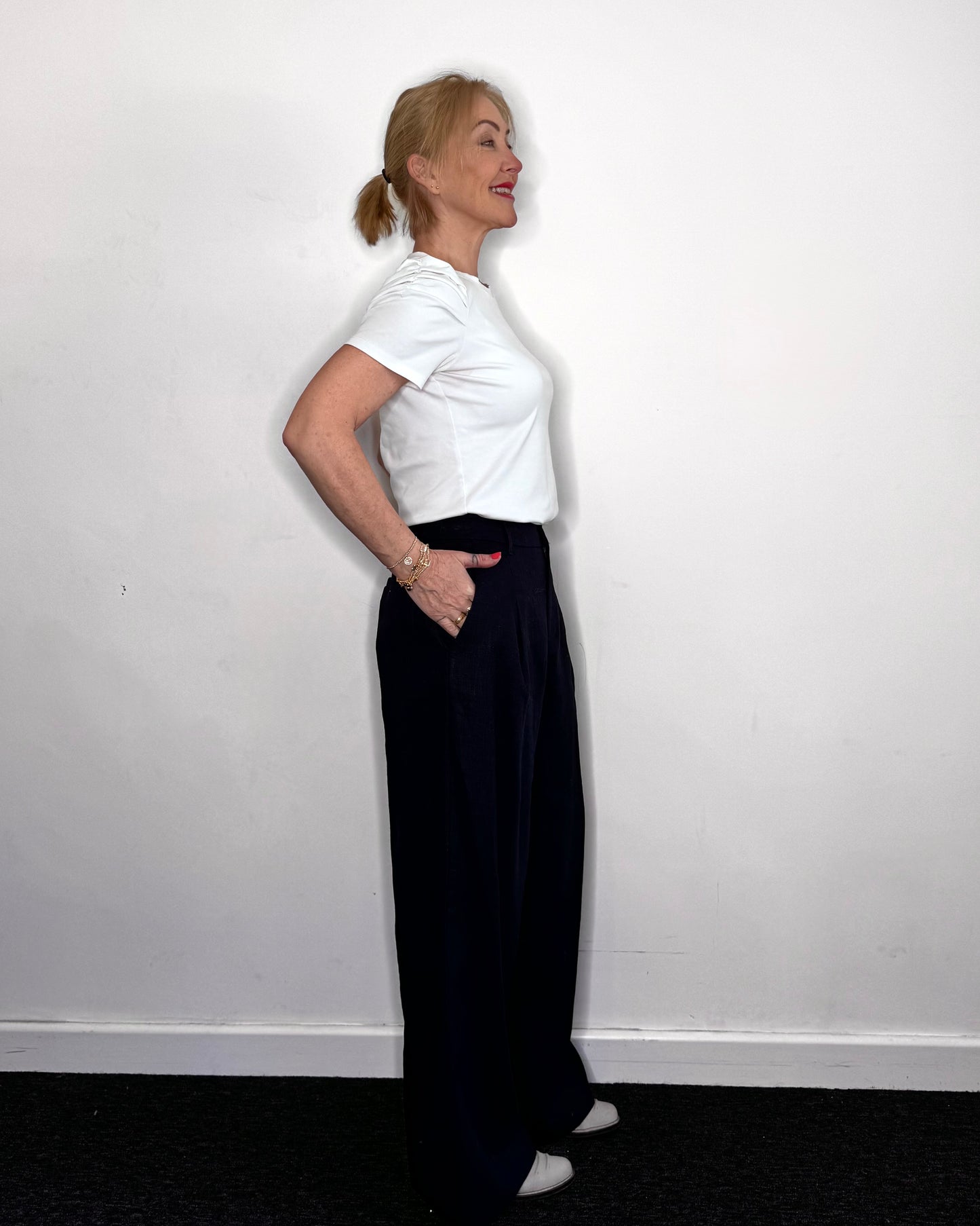 The Jasmine Trousers in Navy
