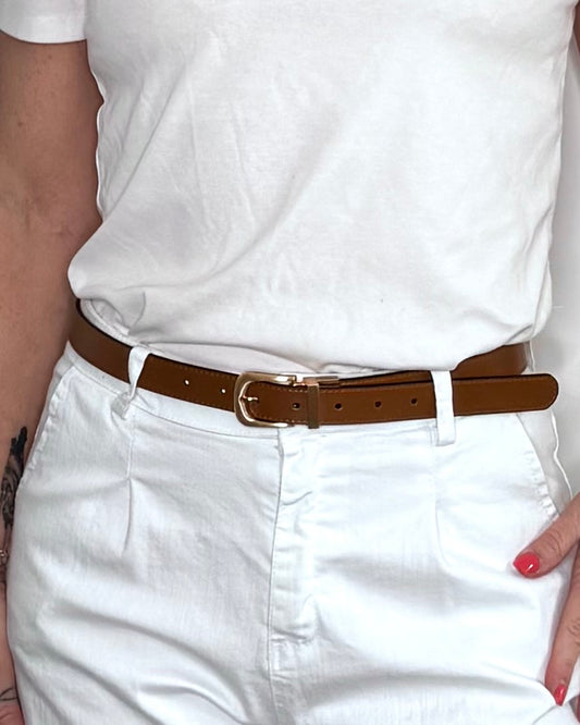 Mara Reversible Belt in Black/Brown