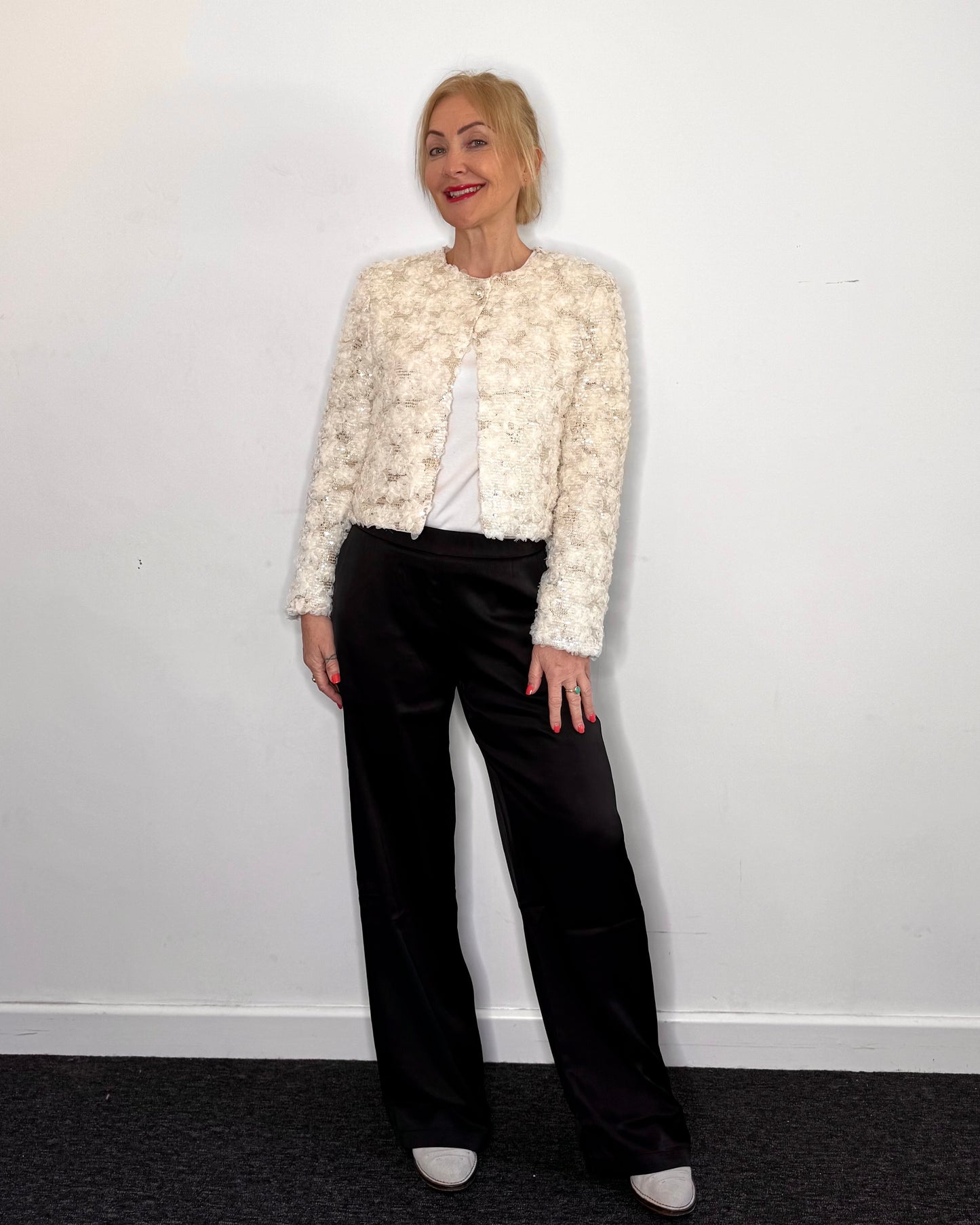 The Evie Trousers in Black