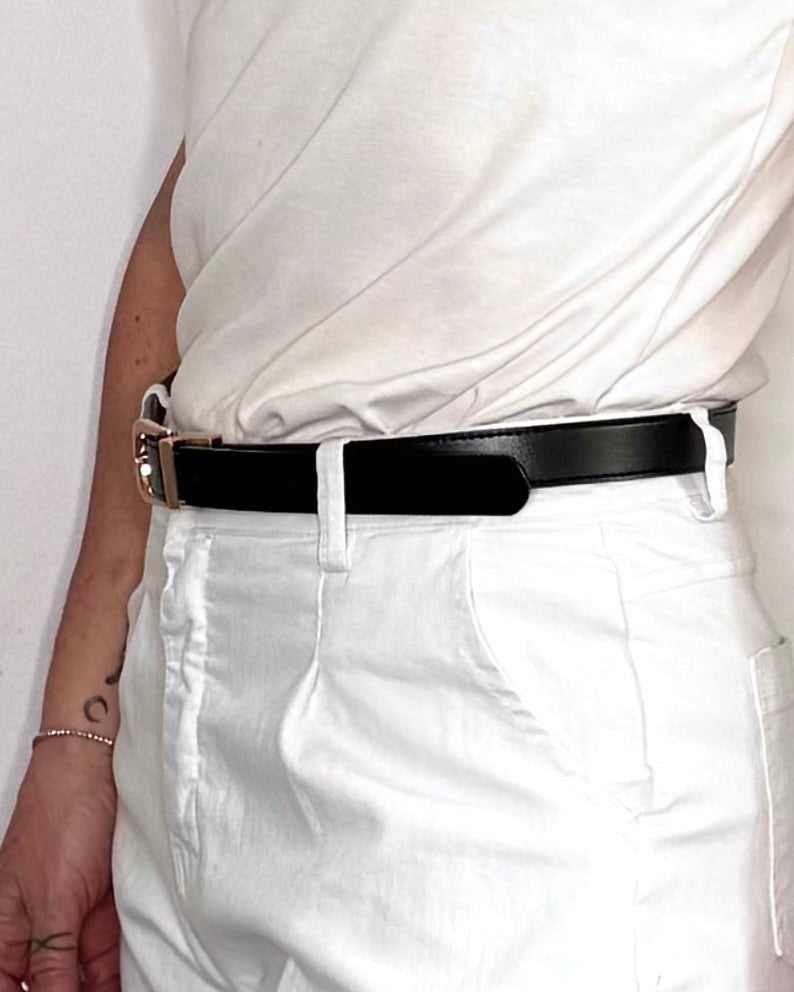 Mara Reversible Belt in Black/Brown