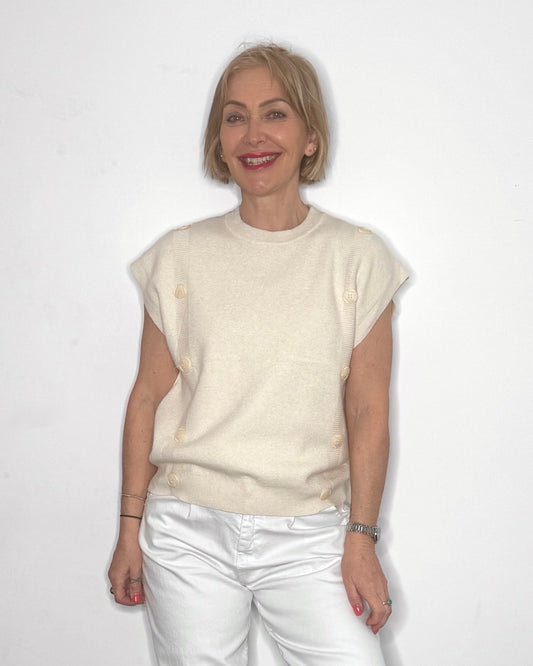 The Fran Knit in Cream