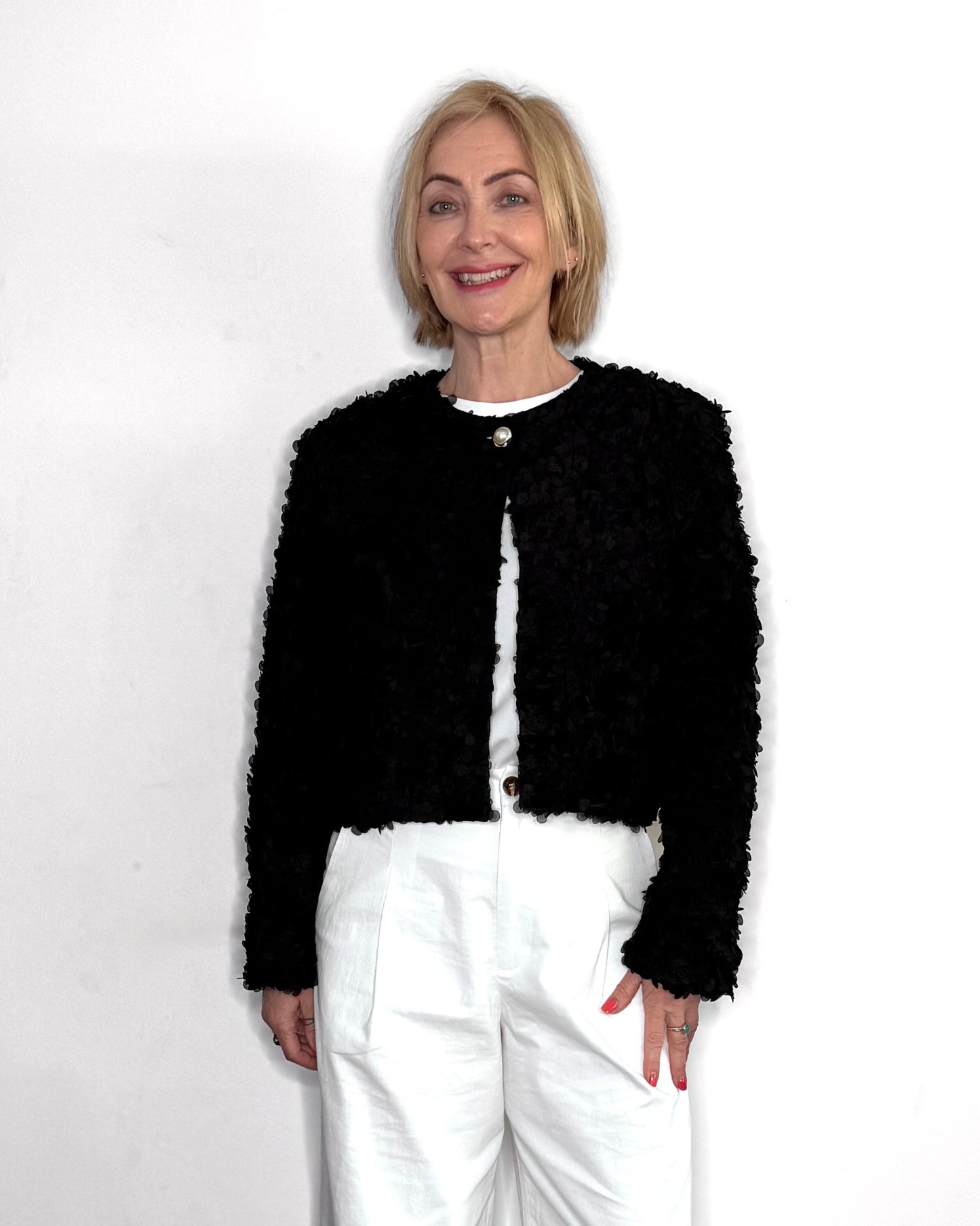 The Alessia Jacket in Black