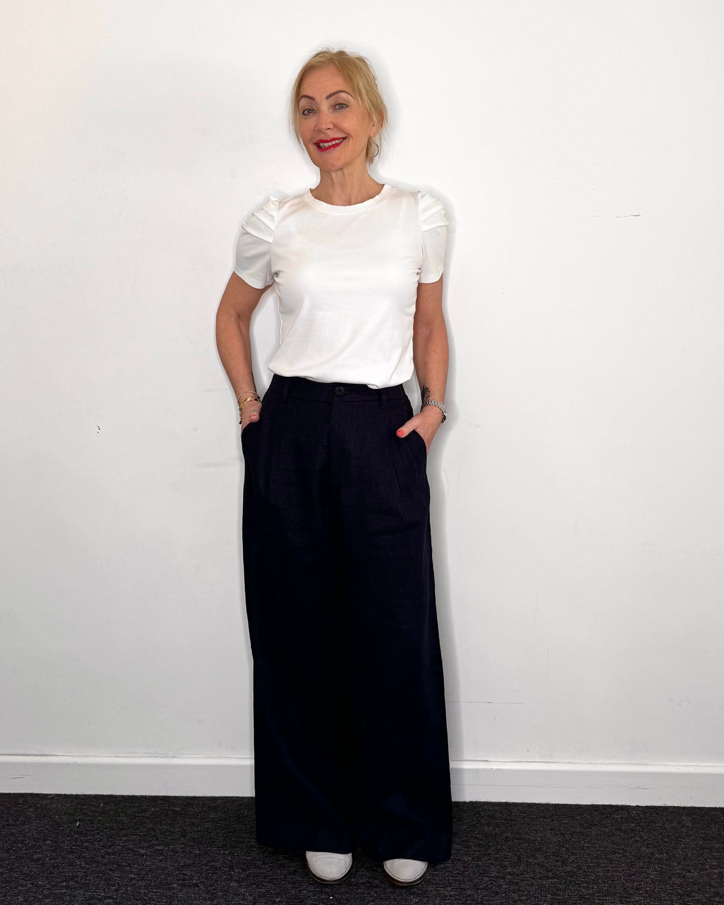 The Jasmine Trousers in Navy
