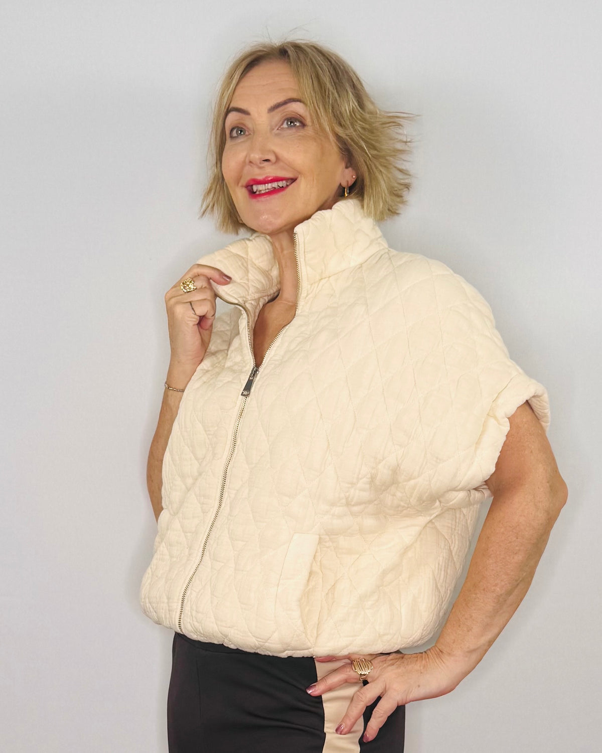 The Charlston Jacket in Buttermilk