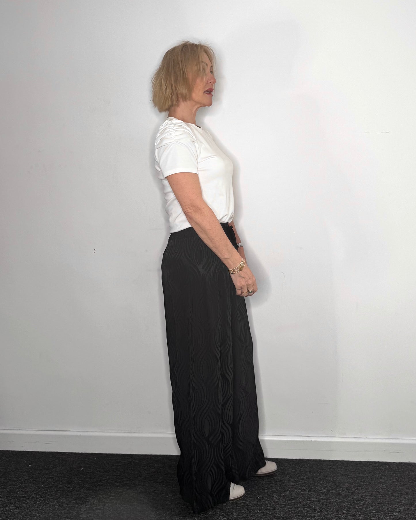 The Rosso Trousers in Black