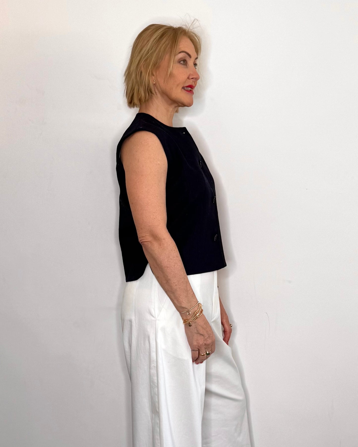 The Ellie Waistcoat in Navy