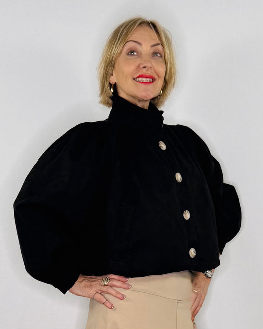 The Alma Jacket in Black