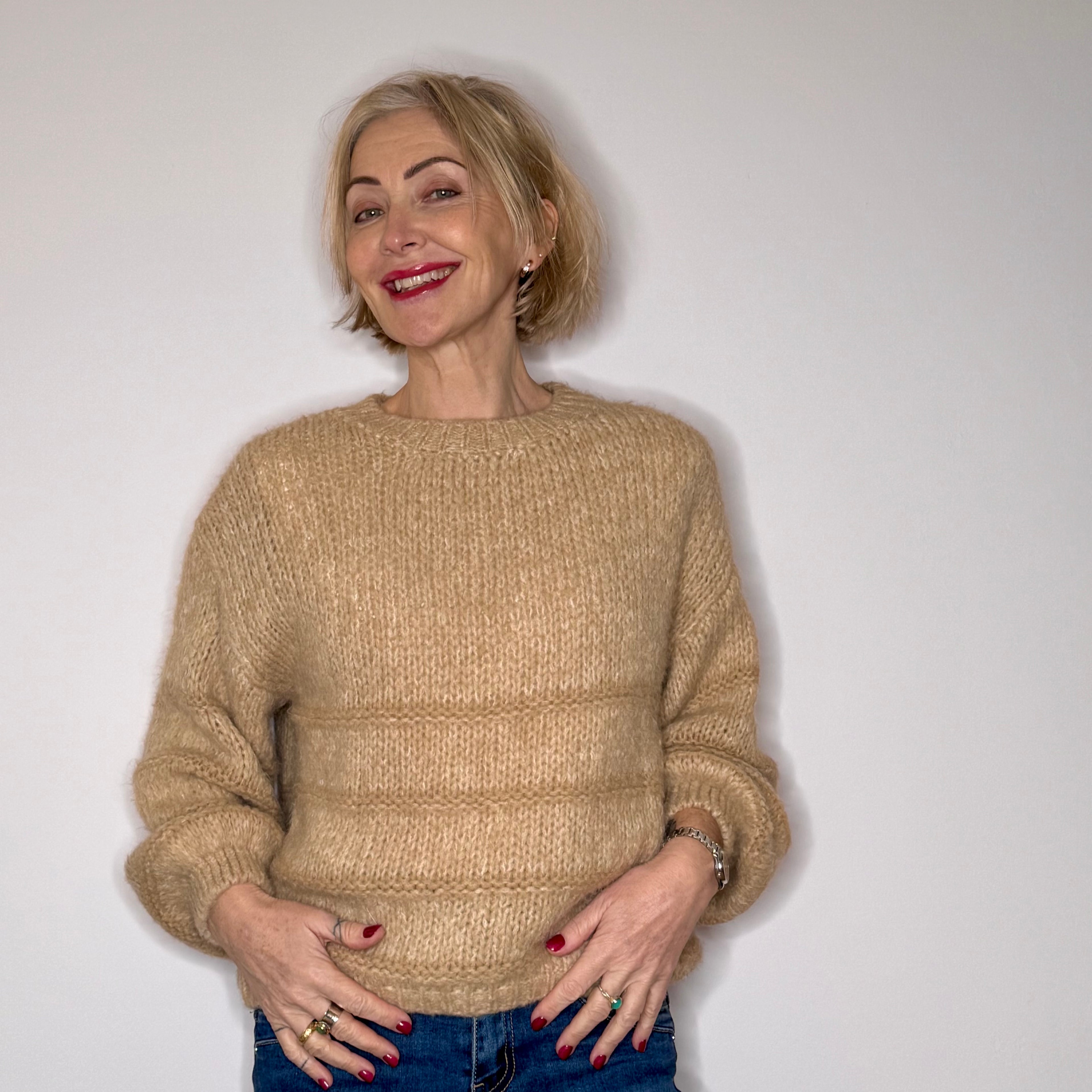 Gracie Chunky Crew Neck Knit