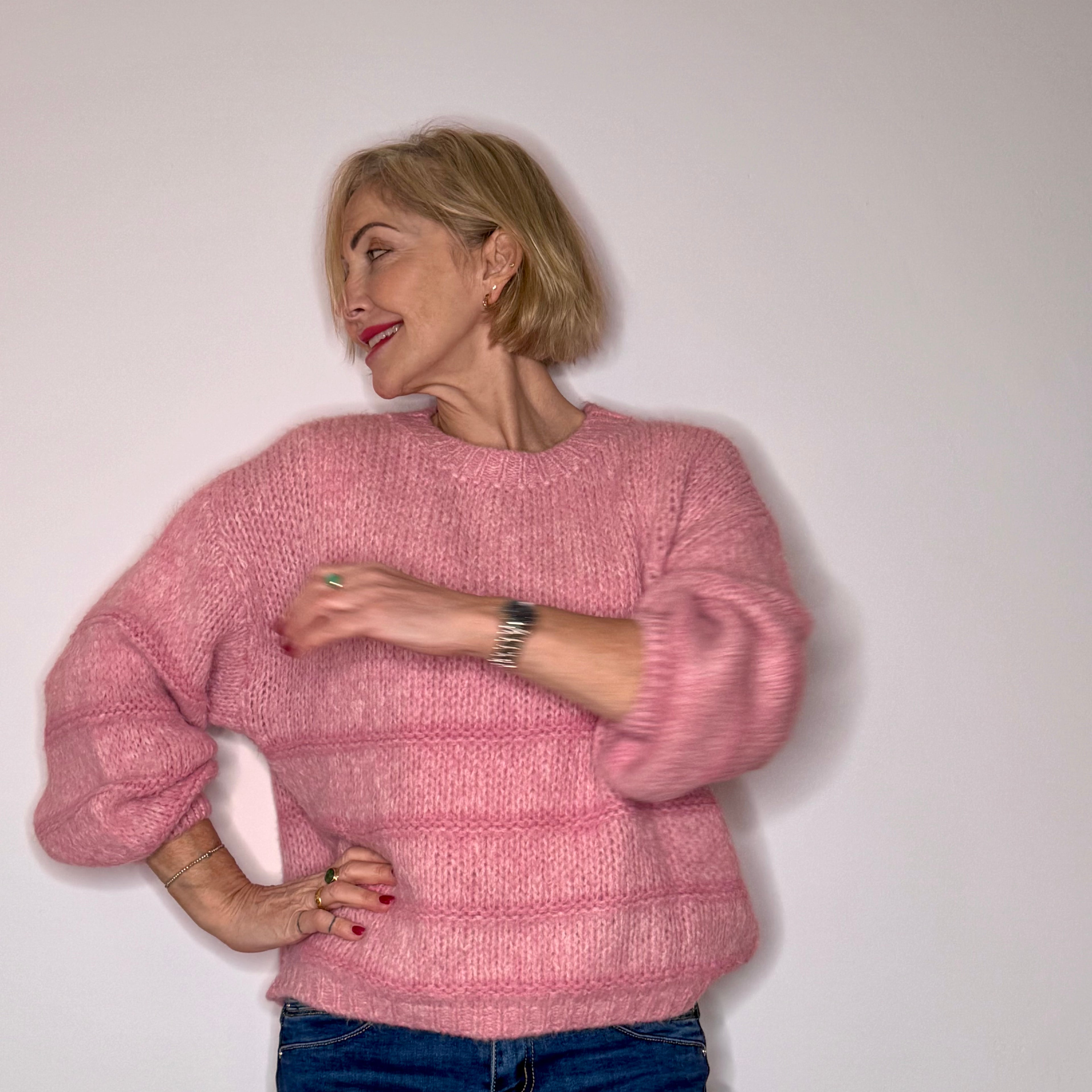 Gracie Chunky Crew Neck Knit