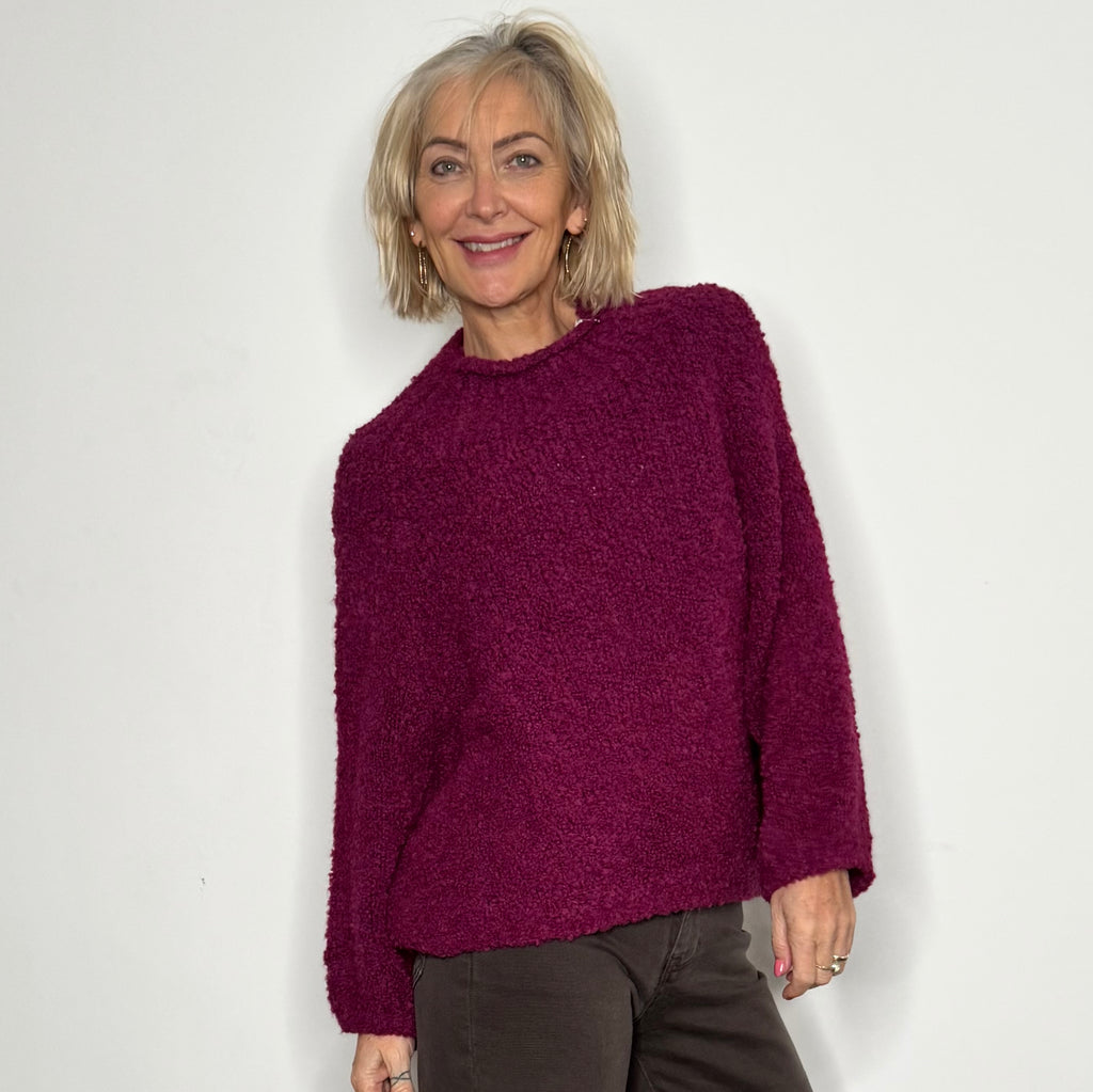 soft round neck sweater