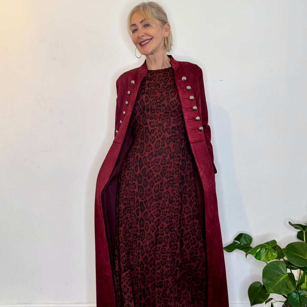 Long edge-to-edge open jacket