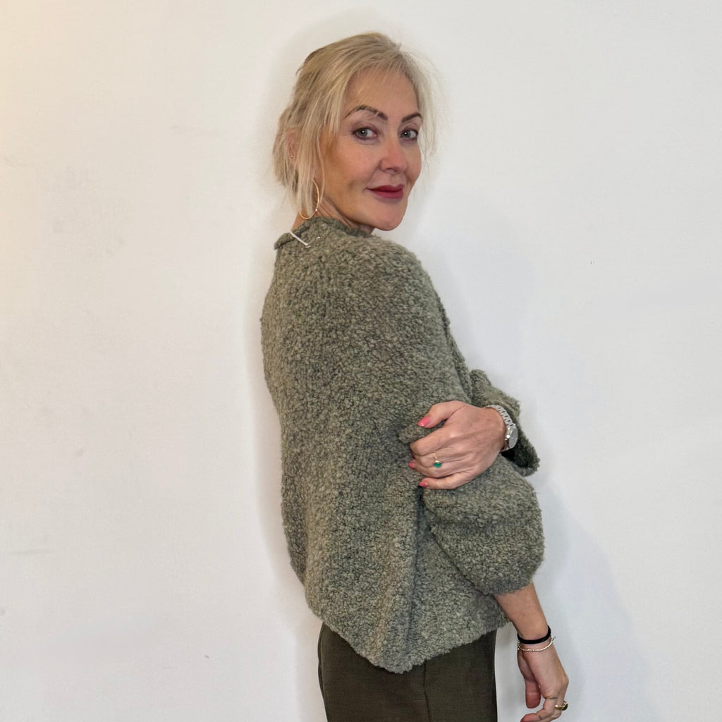 soft round neck sweater