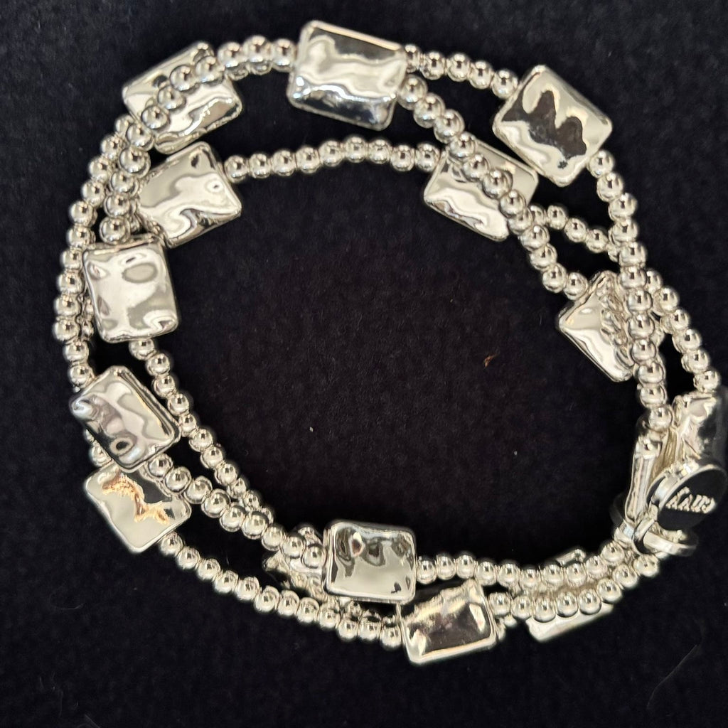 beaded nugget bracelet