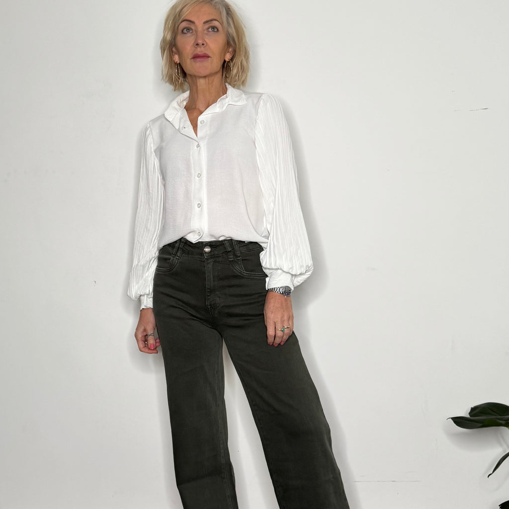 Soft straight leg jeans