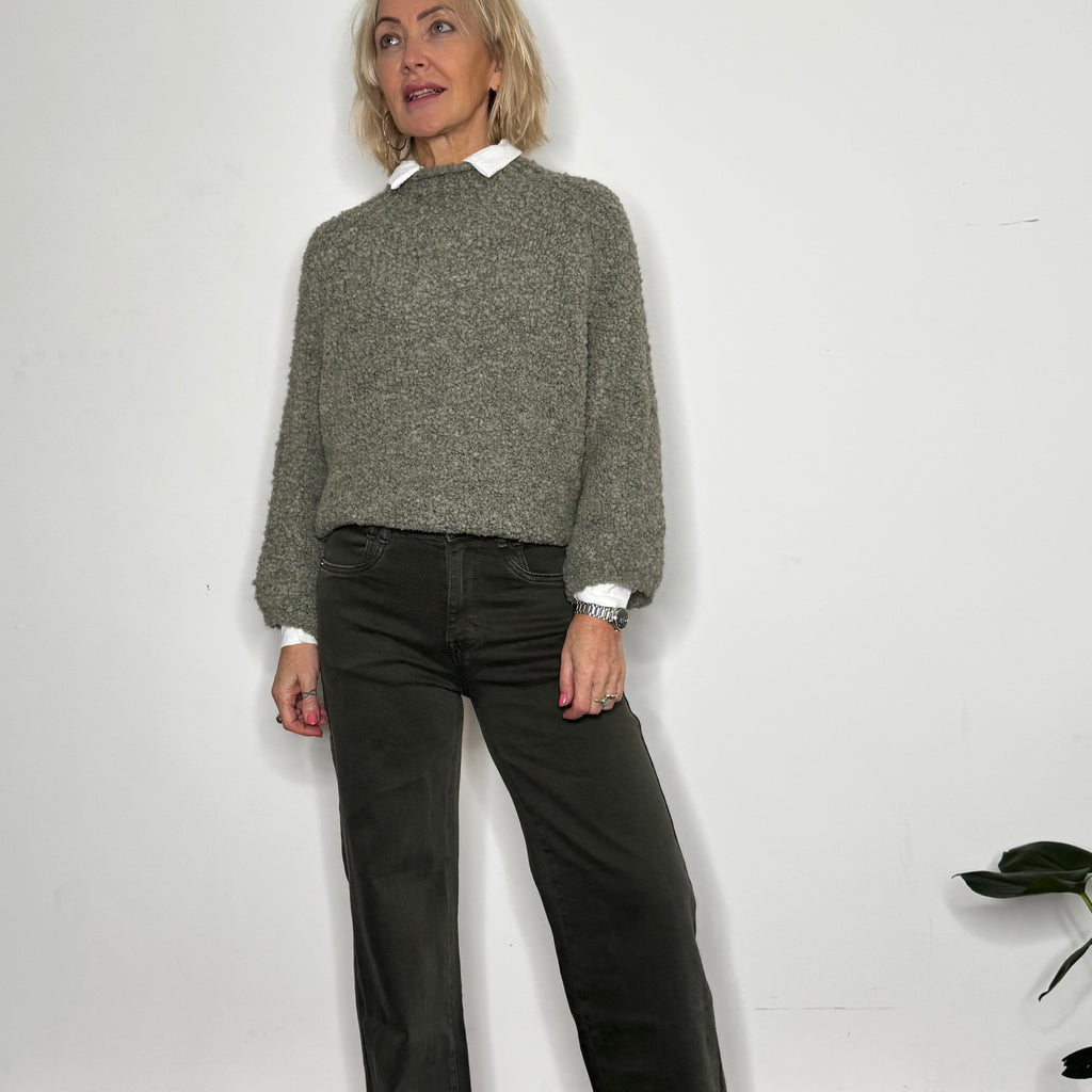 Soft straight leg jeans