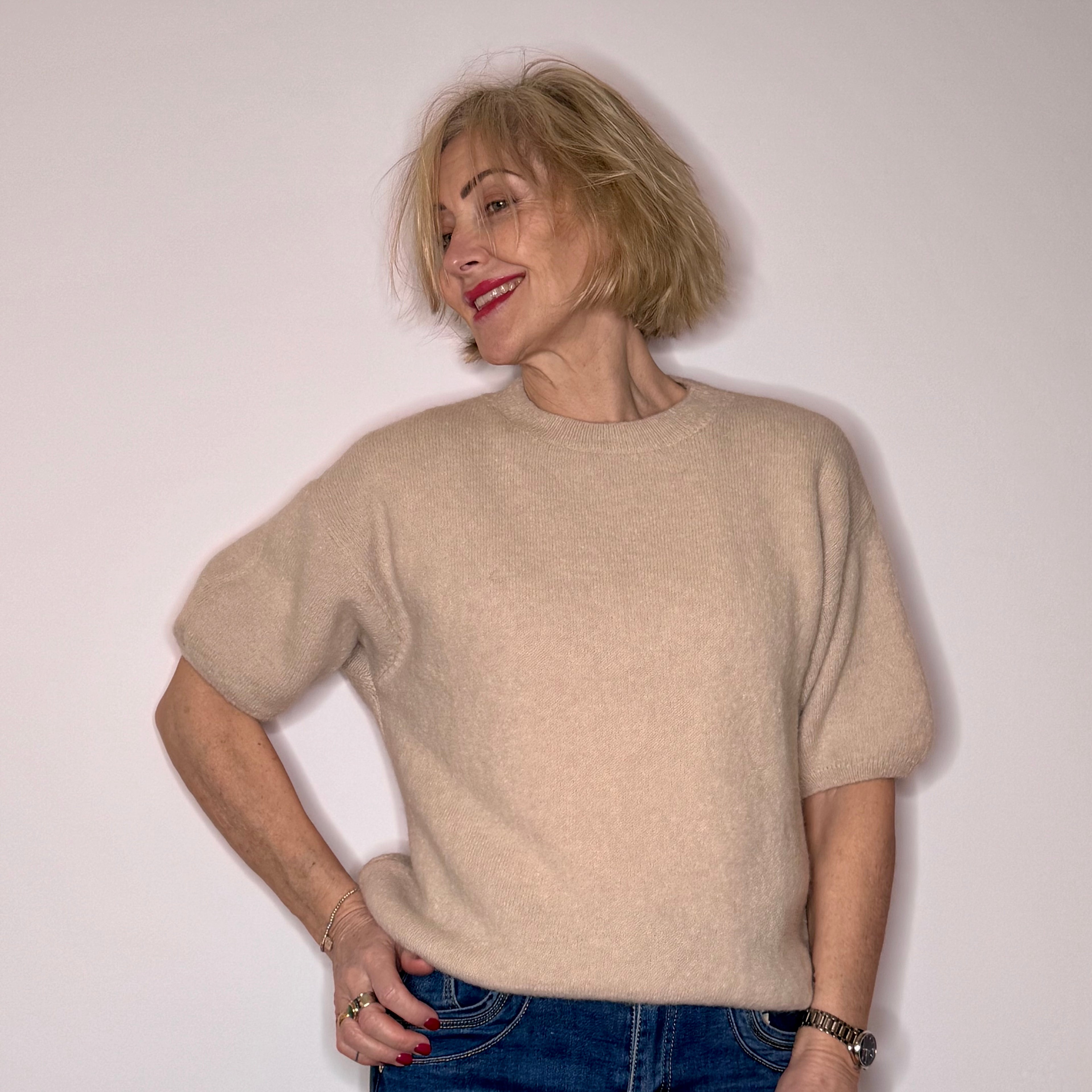 Frankie Short-Sleeve Knit