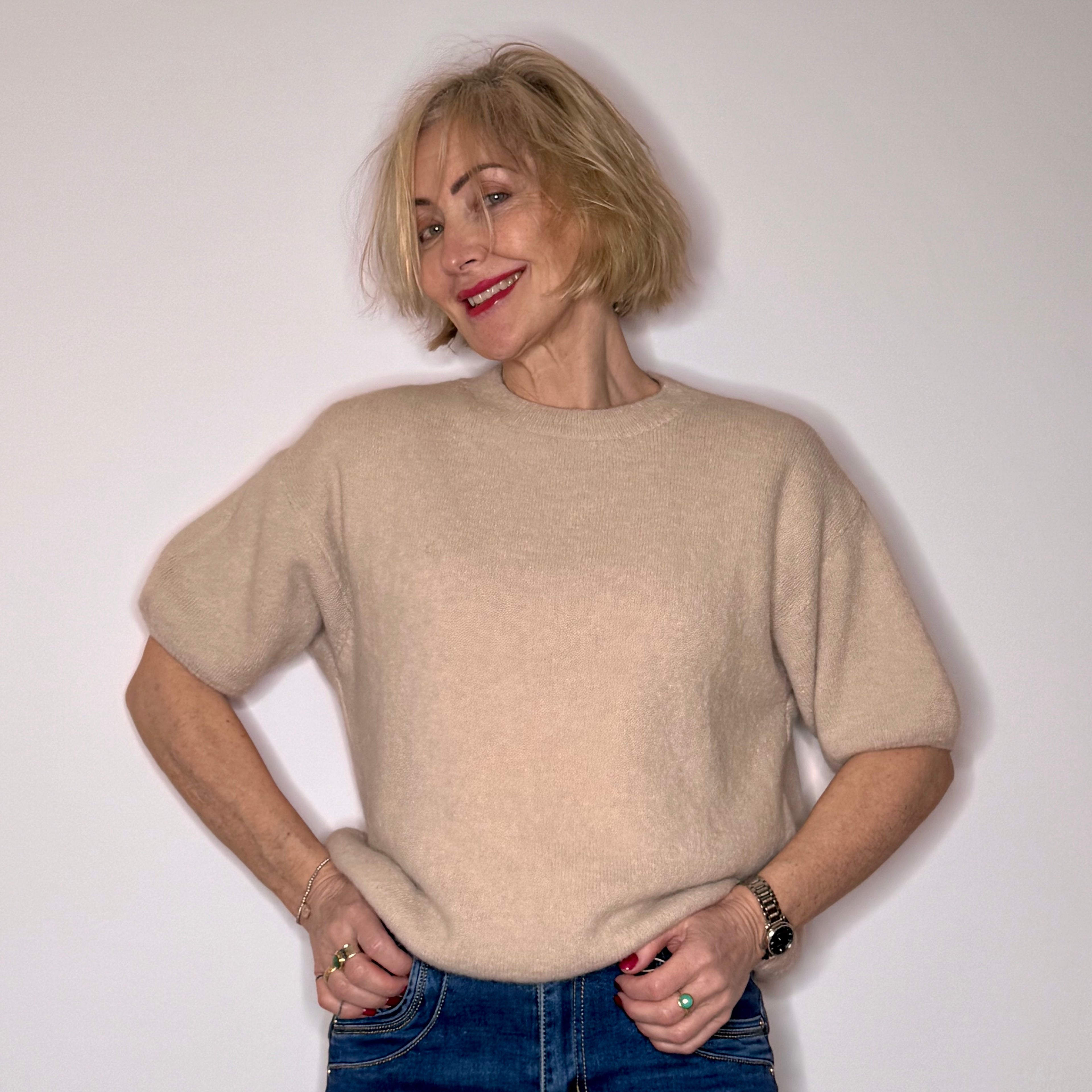 Frankie Short-Sleeve Knit